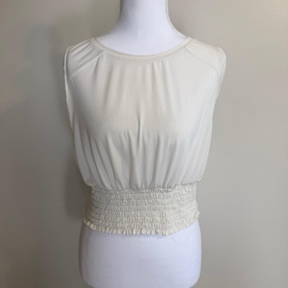 Free People Movement Say My Name Smocked Tank Top Womens S Boho Yoga Athleisure - Picture 3 of 8